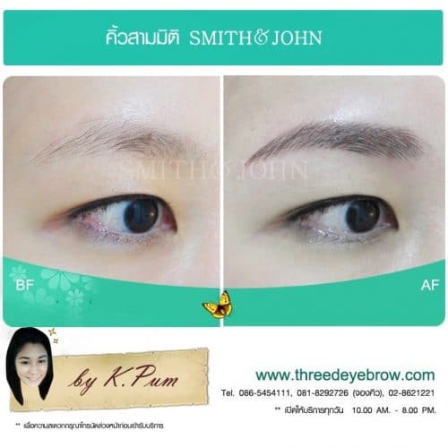 คิ้ว 3 มิติ, เพ้นท์คิ้ว 3 มิติ, คิ้ว 6 มิติ